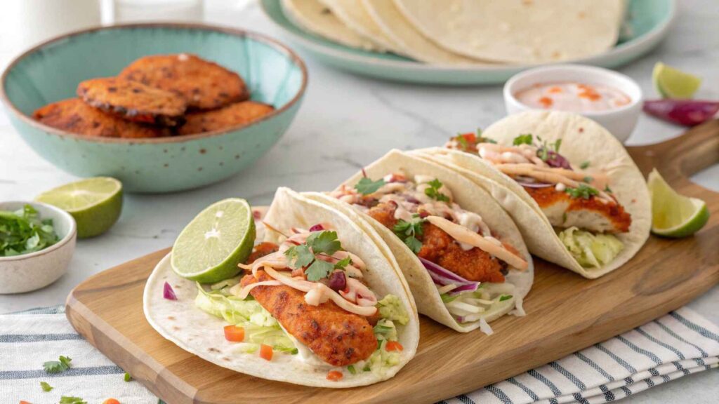 This Is Why Red Fish Recipes Are So Popular 9 Red fish tacos recipe with fresh coleslaw and lime.